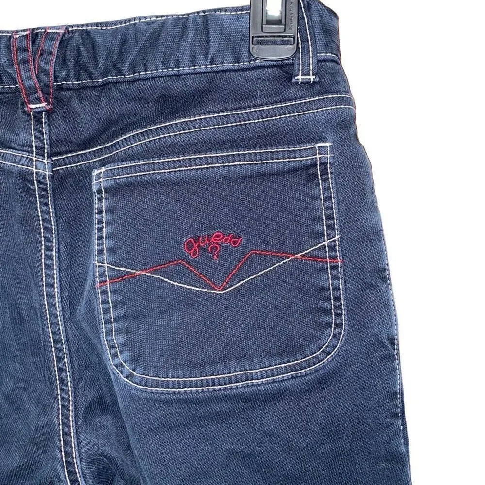 Vintage GUESS for Marciano Navy Bootcut Cargo Pants
